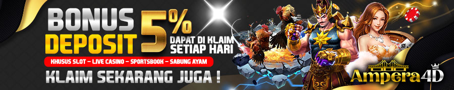 BONUS DEPOSIT 5% SETIAP HARI